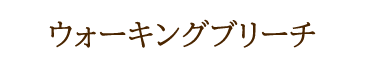 ウォーキングブリーチ