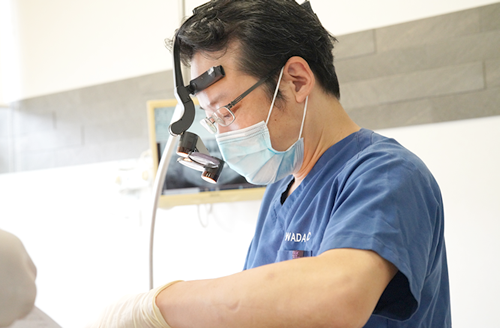 痛みの少ない治療 院長 治療