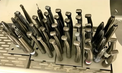 歯科用エアタービン　滅菌