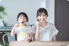 小児歯科 母子 歯磨き