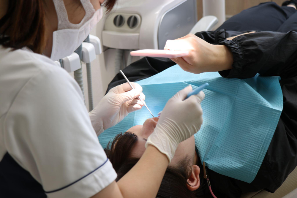 歯科衛生士　メンテナンス　歯のクリーニング