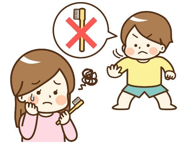 子ども　歯みがき　拒否