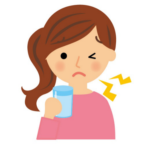 知覚過敏　冷たい飲み物　ダメージ