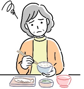 影響　咀嚼機能の低下