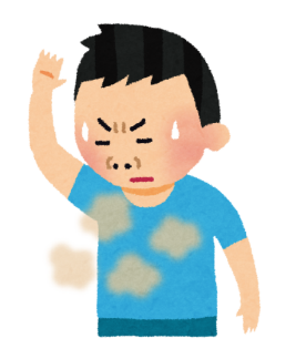 身体の臭い　汗臭