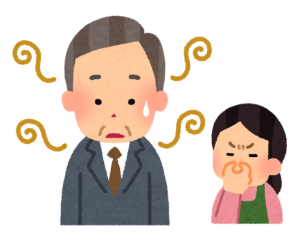 身体の臭い　加齢臭