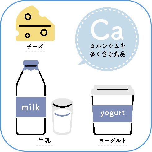 カルシウム　乳製品　小児歯科