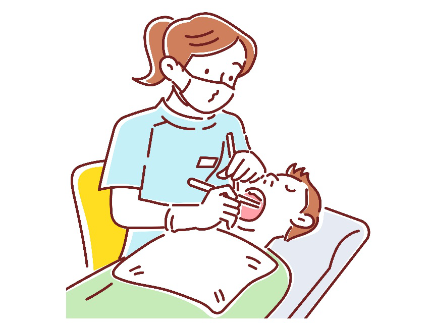 ホワイトニング　歯科衛生士　検査