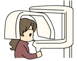 抜歯の手順　診察とレントゲン撮影